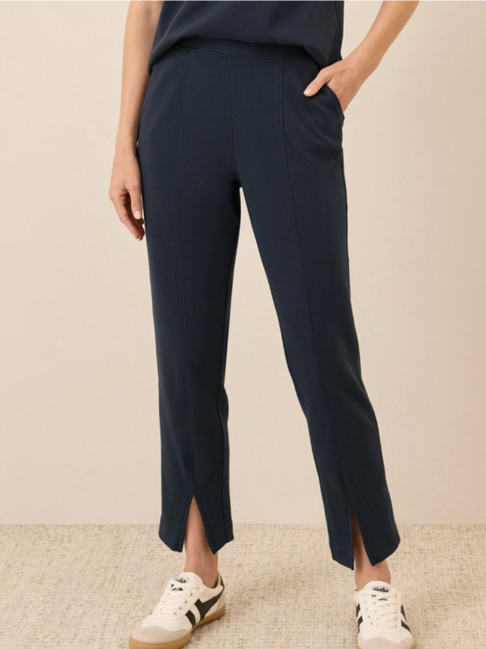 PACT Organic cotton Airplane Tapered Leg Pant Large